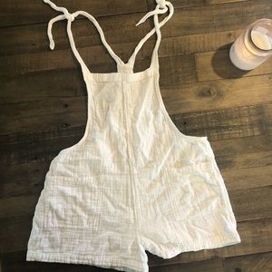 Aerie linen overalls